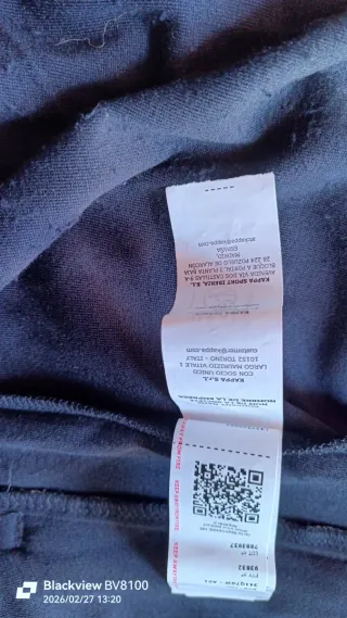 Chaqueta polar Kappa.