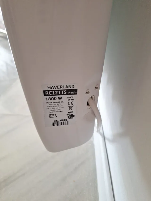 5 Radiadores Haverland Inerzia