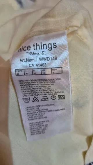 Vestido 3/4 Nice Things estampado osos