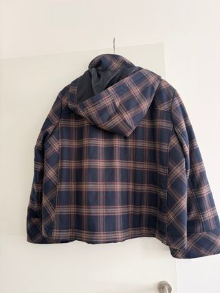 Chaqueta Zara cuadros azul marino nueva etiquetas