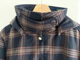 Chaqueta Zara cuadros azul marino nueva etiquetas