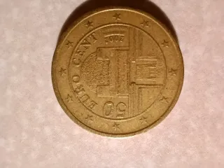 Moneda 50 Céntimos Euro 2002 de Austria