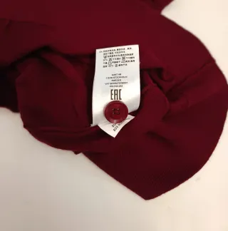 Cárdigan Gant Burdeos Talla L