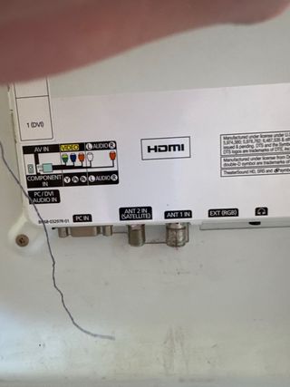 Televisor Samsung Negro y Blanco