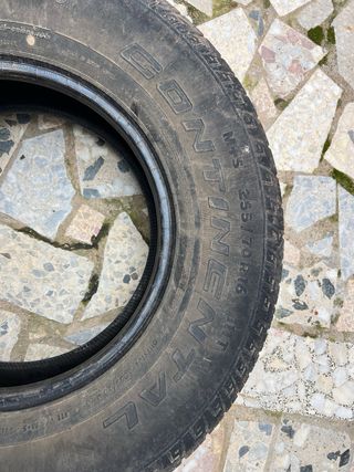 4 Ruedas Continental: 2 carretera y 2 mixtas