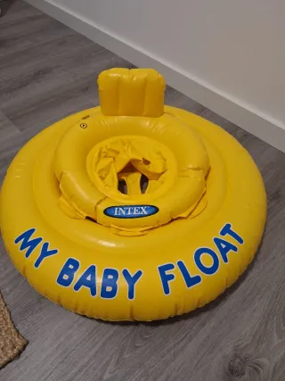 Flotador bebé Intex My Baby Float amarillo