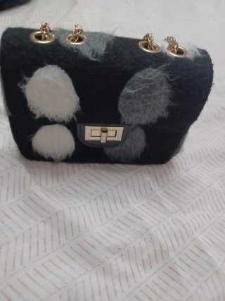 Borsa a Tracolla stile "teddy"/peluche