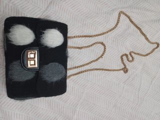 Borsa a Tracolla stile "teddy"/peluche