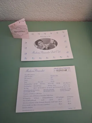 Muñeca Madame Alexander 2002