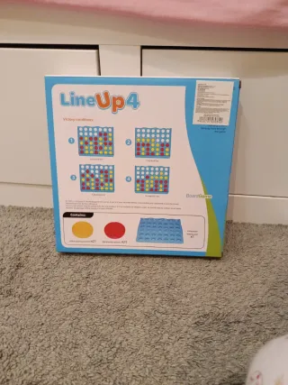 Juego de mesa LineUp4 4 en raya
