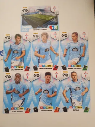 Cartas Panini Adrenalyn 2025/26 Celta