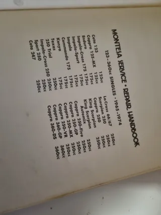 Manual Taller Montesa 123-360cc