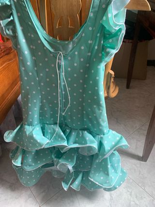 Vestido de gitana niña lunares