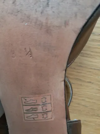 Zapatos de tacón Balschmied marrones/dorados