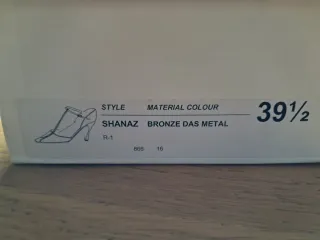 Zapatos de tacón Balschmied marrones/dorados