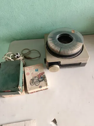 Proyector Kodak Carousel S Beige