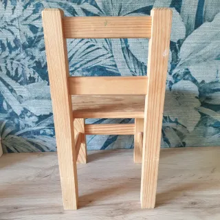Sillita madera niñ@s / Decoración