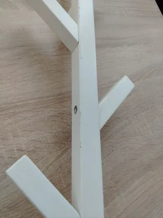 Appendiabiti bianco a forma di albero IKEA