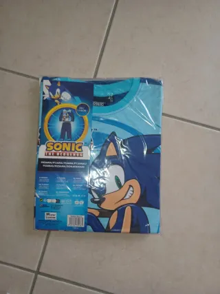 Pigiama Sonic bambino 4A/104cm