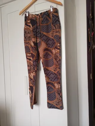 Pantalón de mujer invierno estampado