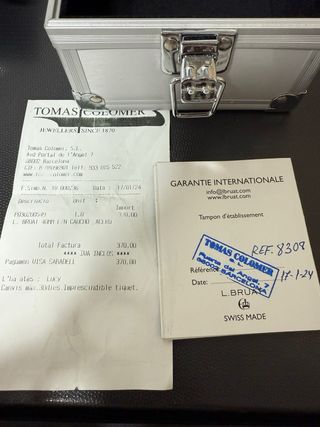 Reloj L. Bruat Scaphandre 100m