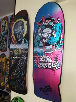 Santa Cruz Skateboard Stranger Things. 2 Tavole