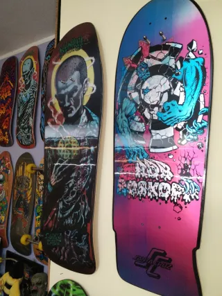 Santa Cruz Skateboard Stranger Things. 2 Tavole