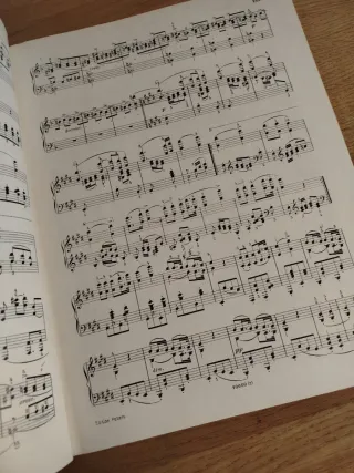 Partitura antigua Schubert Sonaten Band I y II