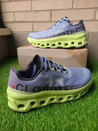 Zapatillas On Running Cloud Verde/Morado