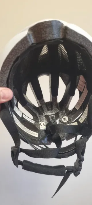 Casco de bici Spink blanco