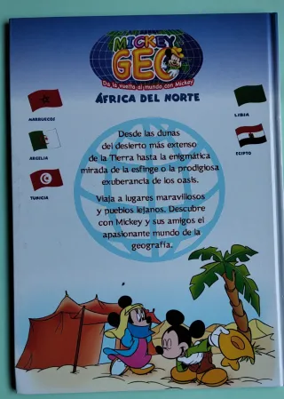 Cuento Disney: Mickey Geo África del Norte