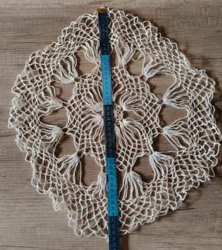 Juego de 3 Tapetes Ganchillo Hechos a mano.