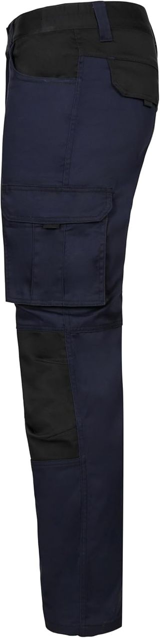 VELILLA Pantalón Stretch Bicolor Pantalones de trabajo unisex