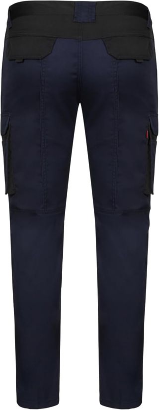 VELILLA Pantalón Stretch Bicolor Pantalones de trabajo unisex