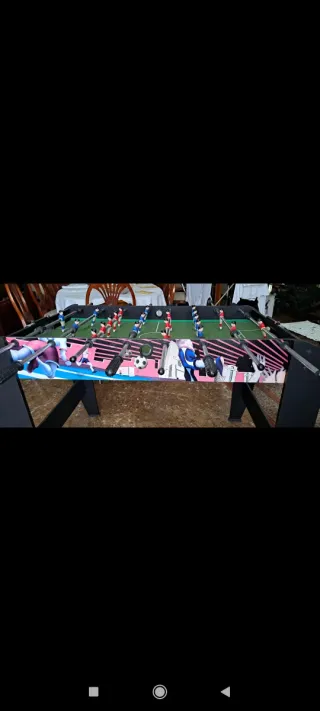 Futbolín de mesa