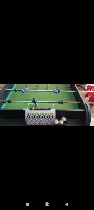 Futbolín de mesa