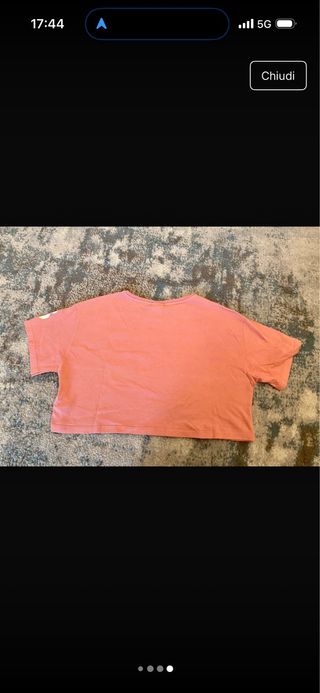 Set 2 T-shirt Crop Bambina Zara & SHEIN