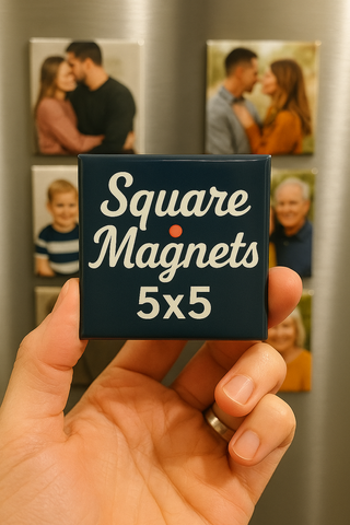 Ímanes Personalizados Fotos 5x5 cm