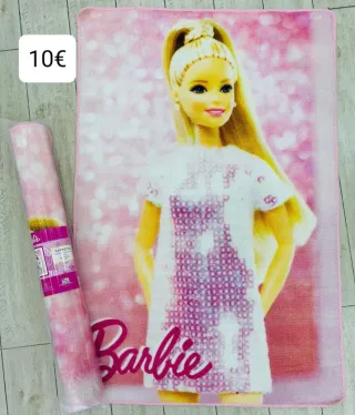 Tappeto Barbie rosa