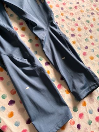 Leggings deportivos Adidas mujer azul