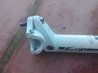 Tija sillín bicicleta 27,2 mm/monoplato 36