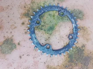 Tija sillín bicicleta 27,2 mm/monoplato 36