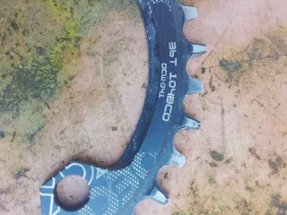 Tija sillín bicicleta 27,2 mm/monoplato 36