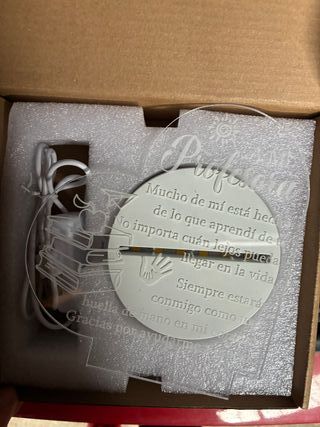 Lámpara Corazón A Mi Profesora