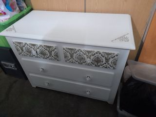 Mueble restaurado de madera