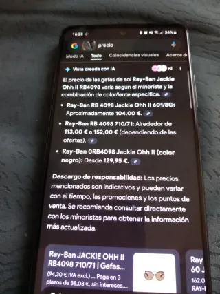 Gafas de sol Ray-Ban Jackie