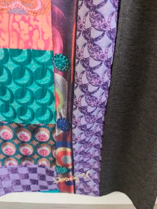 Vestido Desigual Talla XL Multicolor