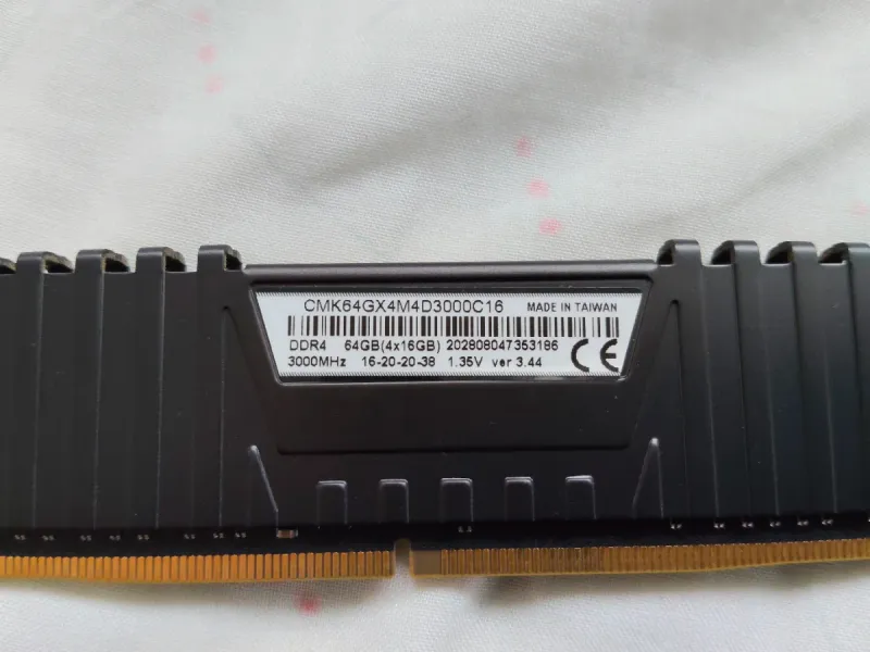 16GB DDR4 Corsair Vengeance LPX RAM 3000Mhz afbeelding 3