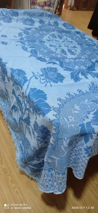 Colcha de cama vintage