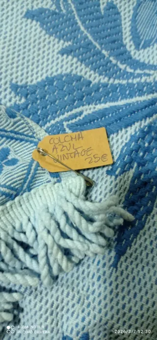 Colcha de cama vintage